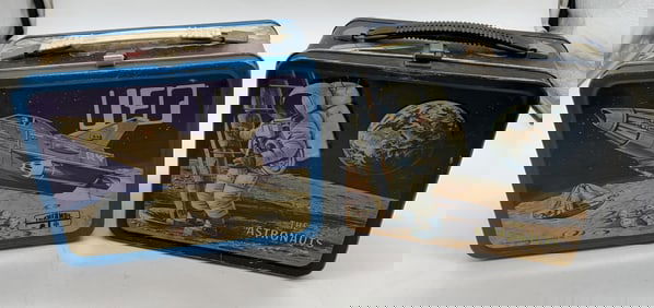 2 UFO,The Astronauts Lunch boxes/Thermos