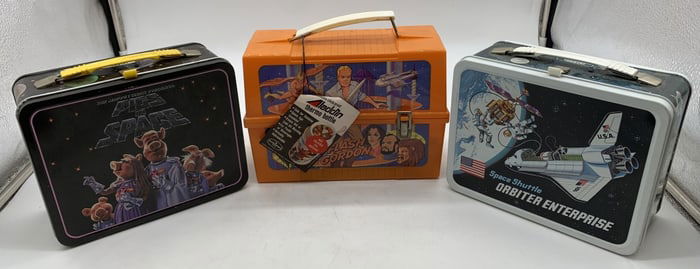 3 Enterprise,Flash Gordon,Pigs in Space Boxes