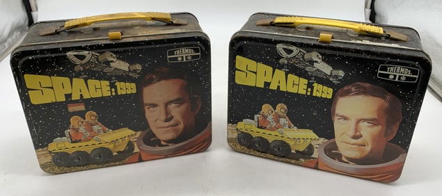 2 Space 1999 Lunch Boxes/Thermos