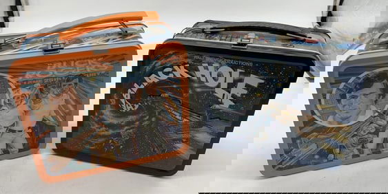 2 Alladin Buck Rogers,Black Hole Lunch Box