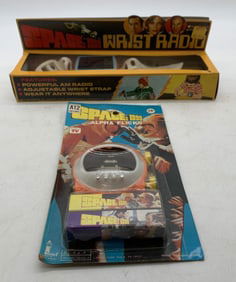 2 Space:1999 Alpha Sticks,Waist Radio,in boxes