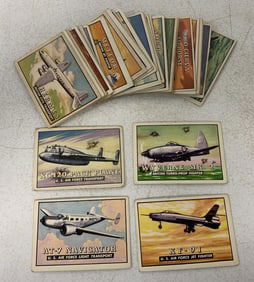 34 Wings Aircraft Cards