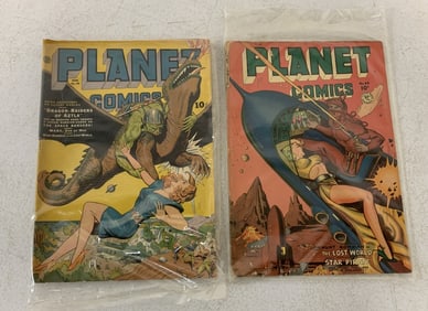 2 Planet Comics #29,65