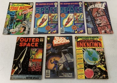 7 Whitman,DC Comics,Buck Rogers,Rip Hunter