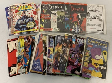 30+ Comics, including Dracula, Rocketeer