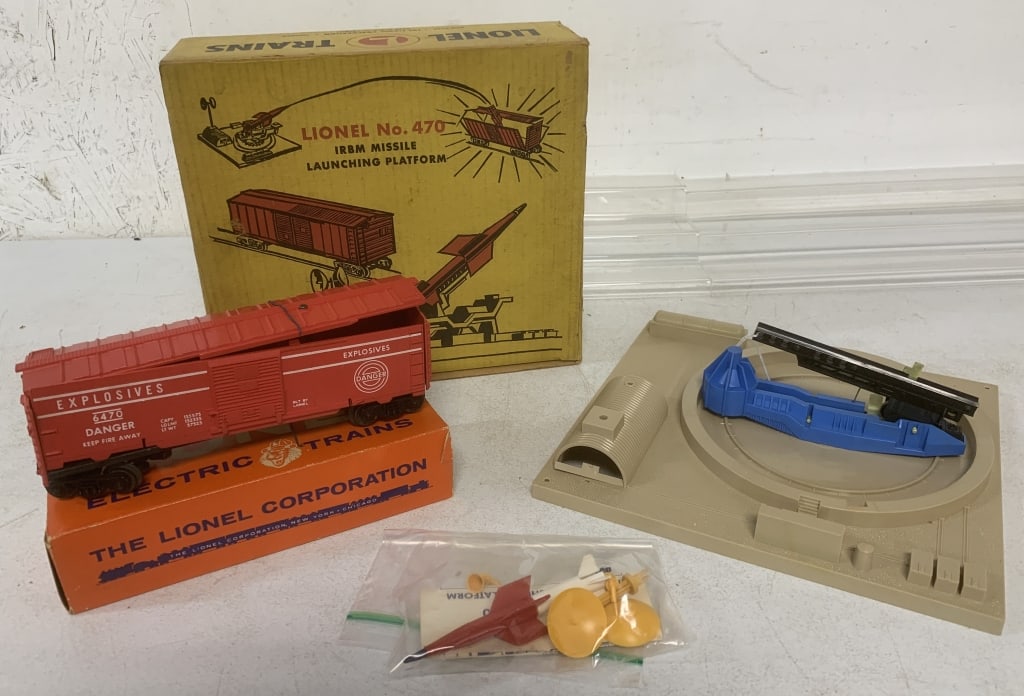 Lionel No. 470 IRBM Missile Launching Platform (1 of 5)
