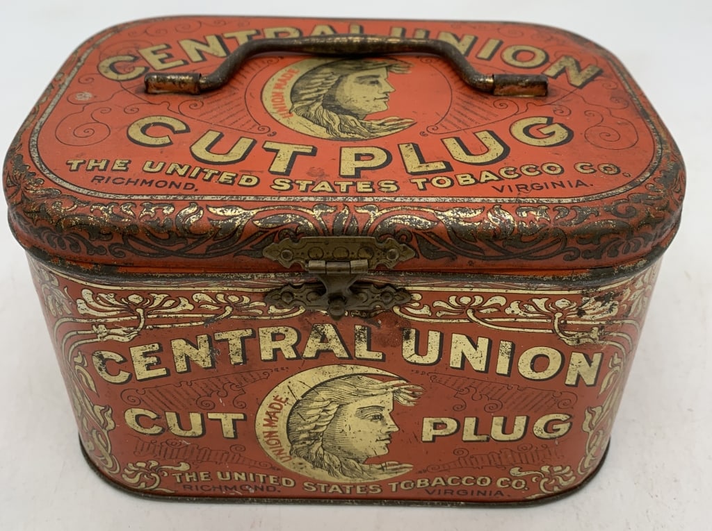 Central Union Cut Plug Tobacco Tin (1 of 6)