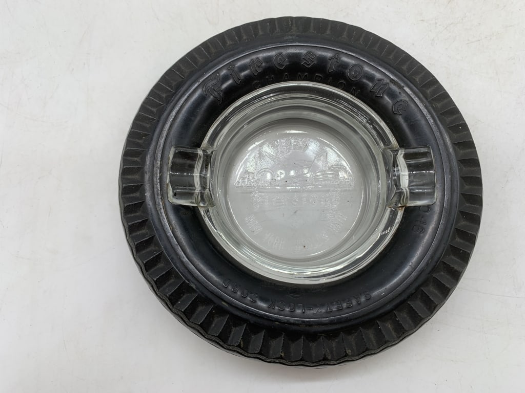 Firestone Tire Ashtray (1 of 3)