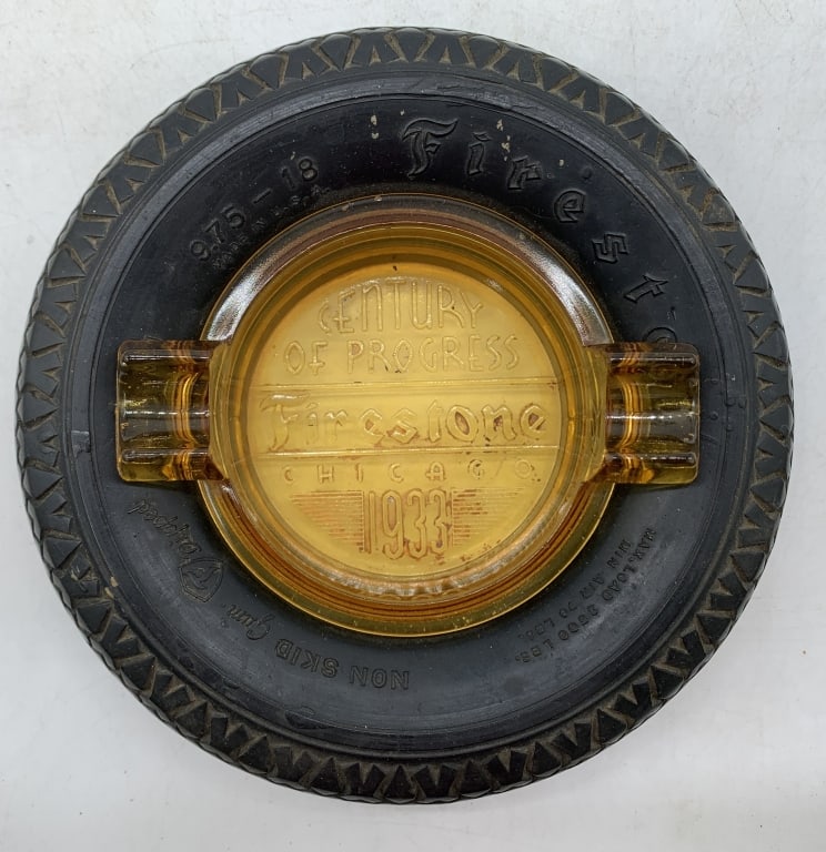 Firestone Tire Ashtray (1 of 3)