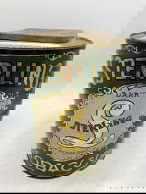 Sterling Dark Tobacco Tin Display Can