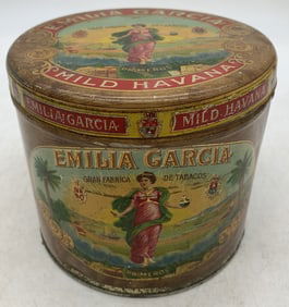 Emilia Garcia Cigar Tin