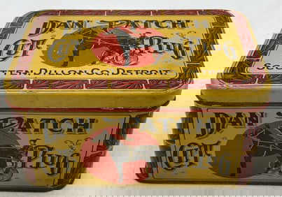 Dan Patch Cut Plug Tobacco Tin