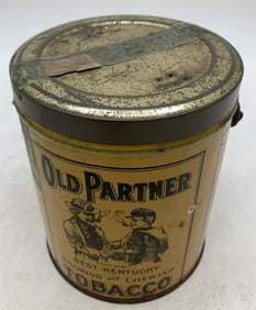 Old Partner Tobacco Tin