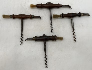 (4) Corkscrew/File/Brushes