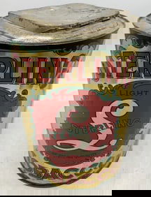 Sterling Light Tobacco Display Can