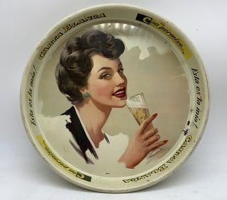 Carta Blanca Beer Tray