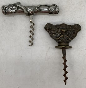 2 Victorian Style Corkscrews