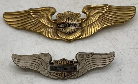 lot of 2 Harley Davidson Motorcycle Pins
