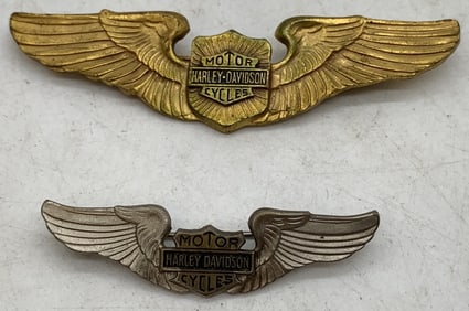 lot of 2 Harley Davidson Motorcycle Pins