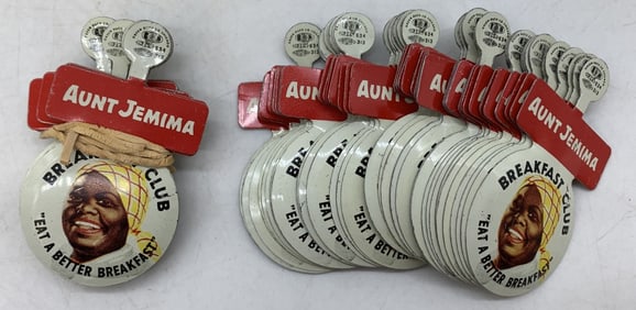 55+ Aunt Jemima Breakfast Club tab buttons