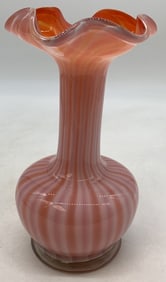 hand blown art glass vase