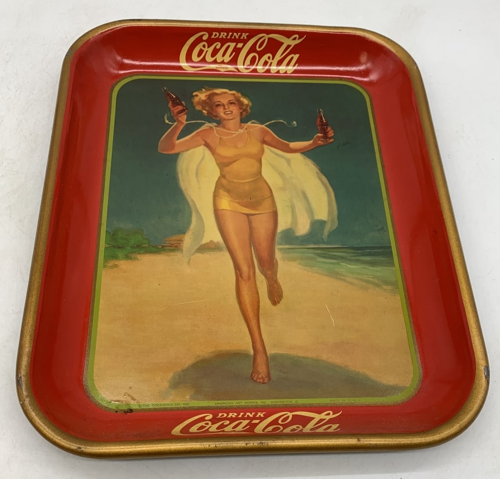 1937 Coca-Cola tray (1 of 4)