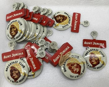 55+ Aunt Jemima Breakfast Club tab buttons