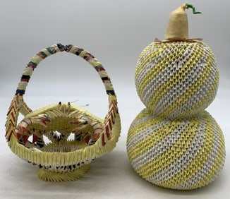 2 pieces of Golden Venture prisoner art