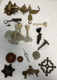 wall hanger, hardware and assorted parts & pcs