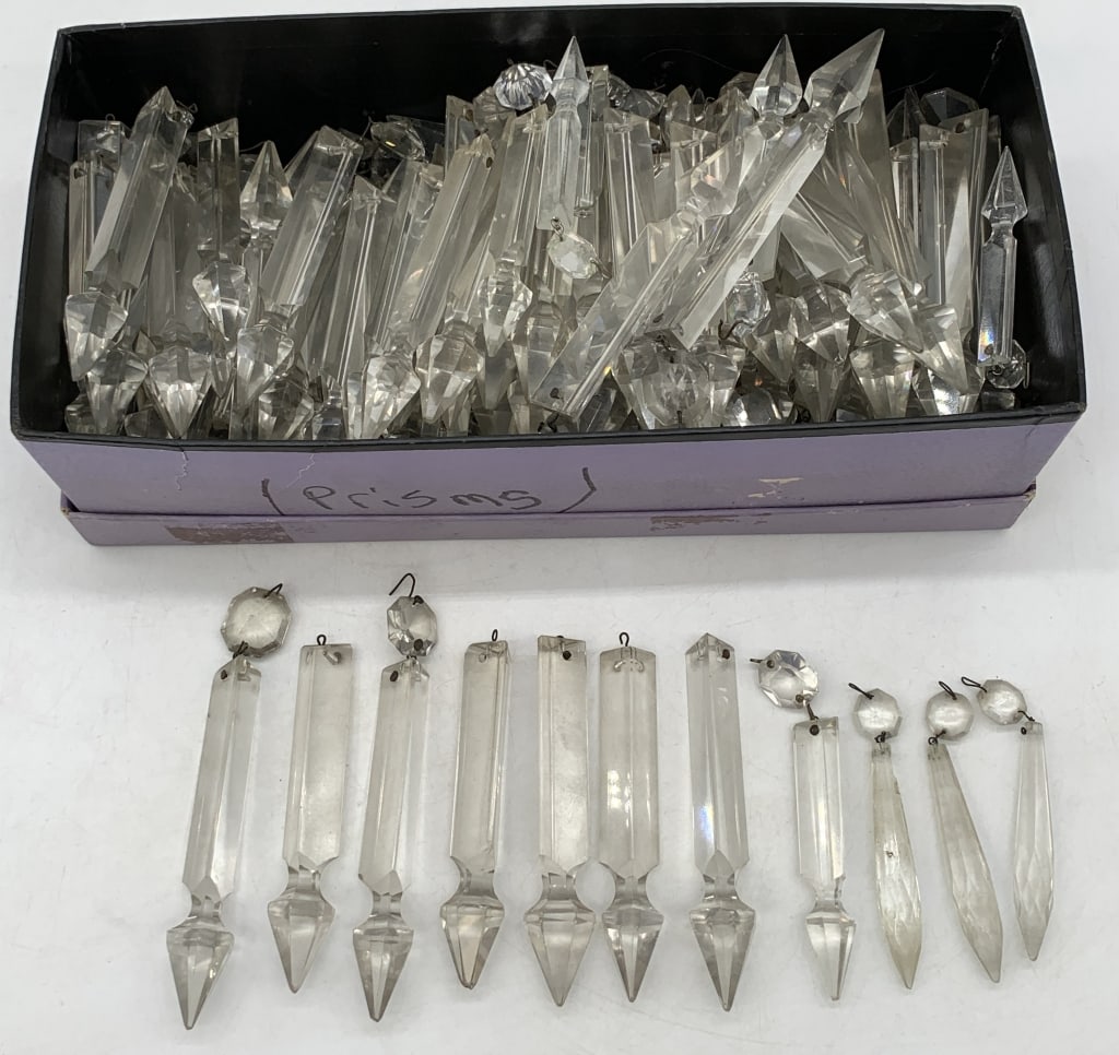 40+ Chandelier Glass Crystal Prisms (1 of 3)