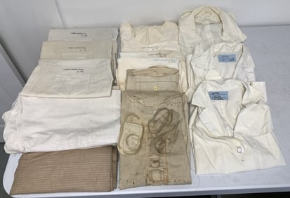 10+Vintage Cloth York Hospital PA Scrubs/Coats