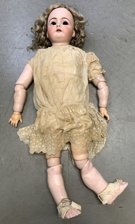 Simon & Halbig Bisque Head/Compo Body Doll (1 of 6)