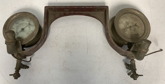 American-LaFrance Fire Engine Gauges/Bracket