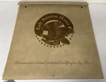 Early American Homes wallpaper sample binder