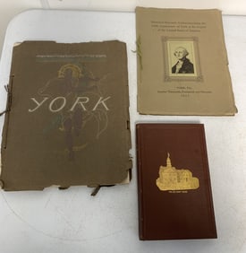 3 books and booklets on York, PA