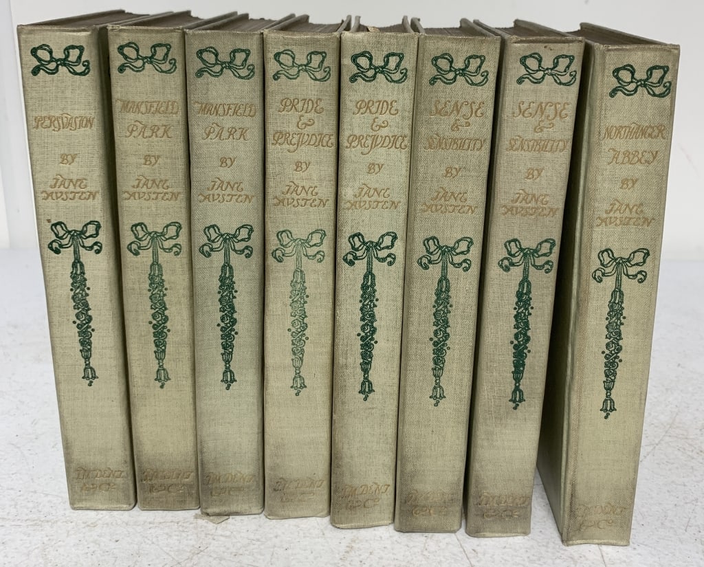 Jane Austen's Novels in 10 Volumes by Johnson (1 of 3)