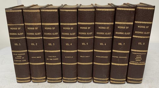 8 Volume set Works of George Elliot