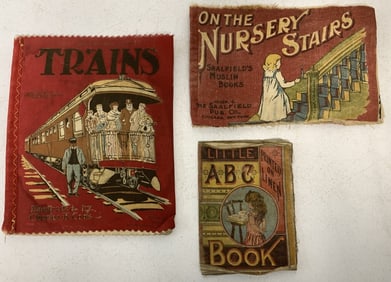 3 linen children's books