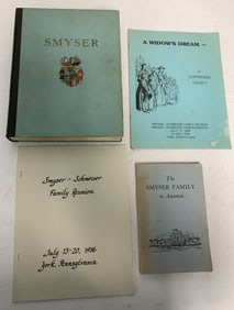 Smyser Family books and ephemera