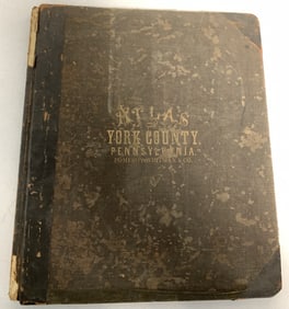 1876 Atlas of York County Pennsylvania