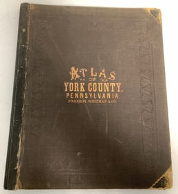 1876 Atlas of York County Pennsylvania