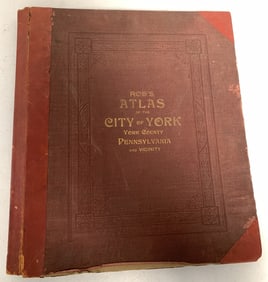 1903 Atlas of the city of York Pennsylvania