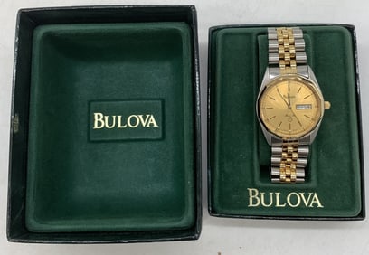 Bulova Marine Star watch w/box