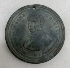 Union Coffee James Monroe token