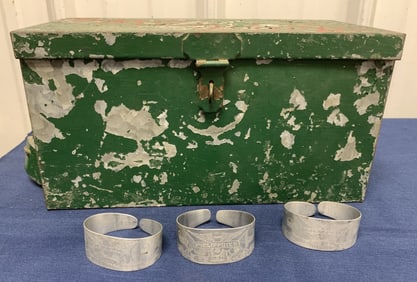 ammo box and 3 bracelets from LST 471
