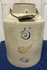 5 Gallon Red Wing crock canning jar