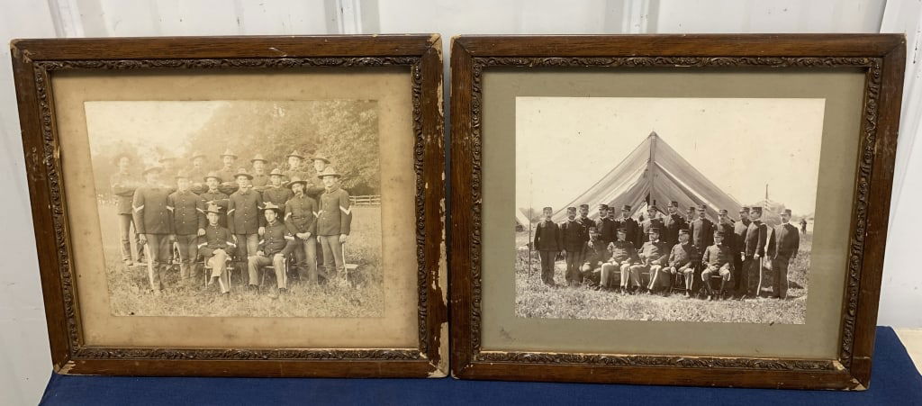2 framed military photos (1 of 4)