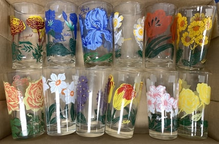 12 peanut butter glasses