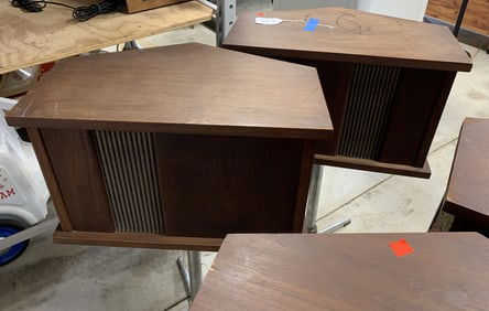 4 Bose MCM Speakers with Stands