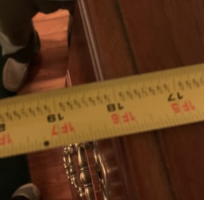 Cherry Chest of Drawers & Dresser with Mirror